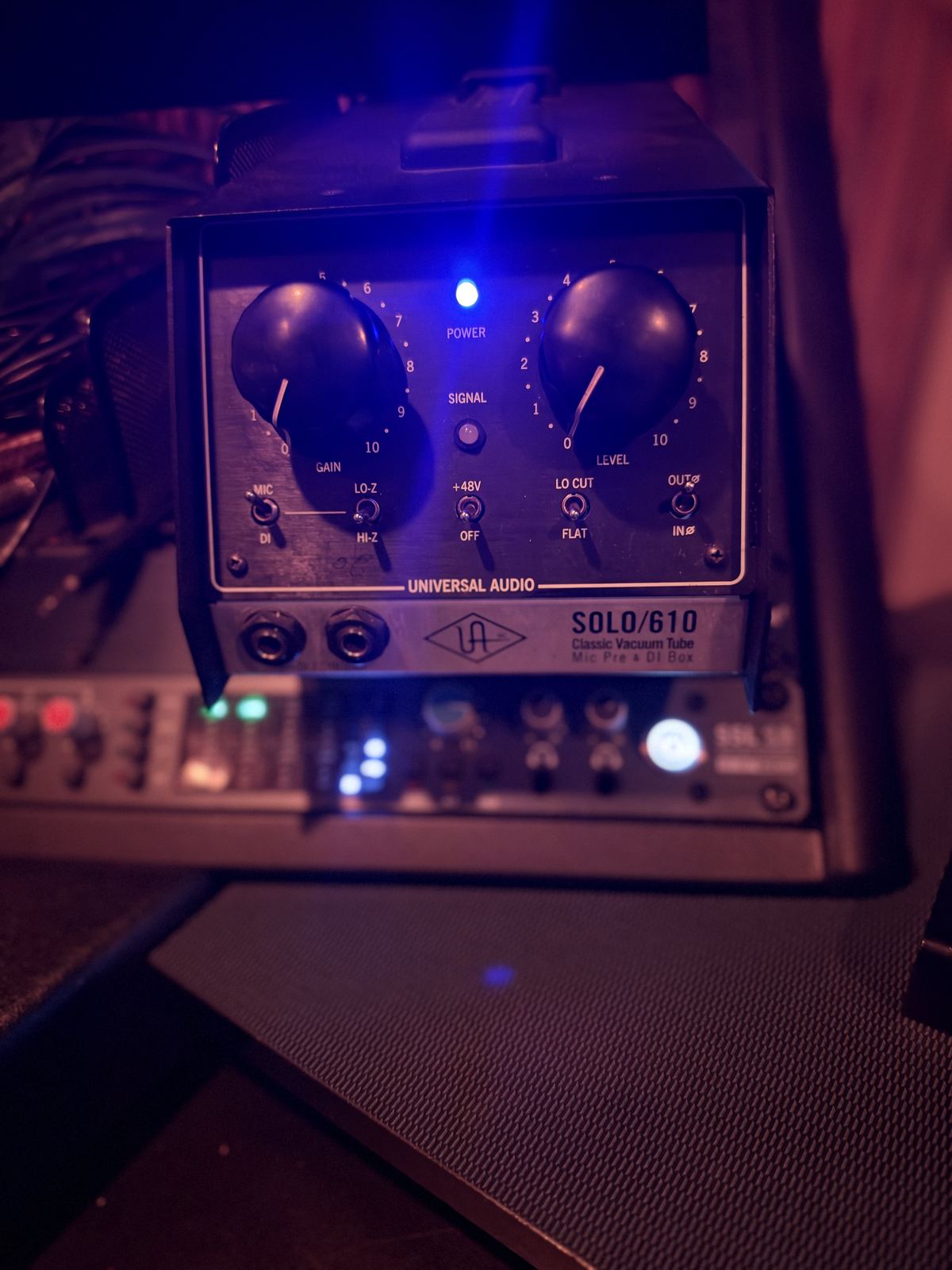 Universal Audio SOLO/610 tube preamp